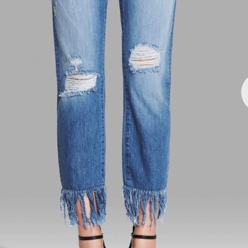 27 / 3X1 WM3 Crop Fringe Jeans - Picture 8 of 8